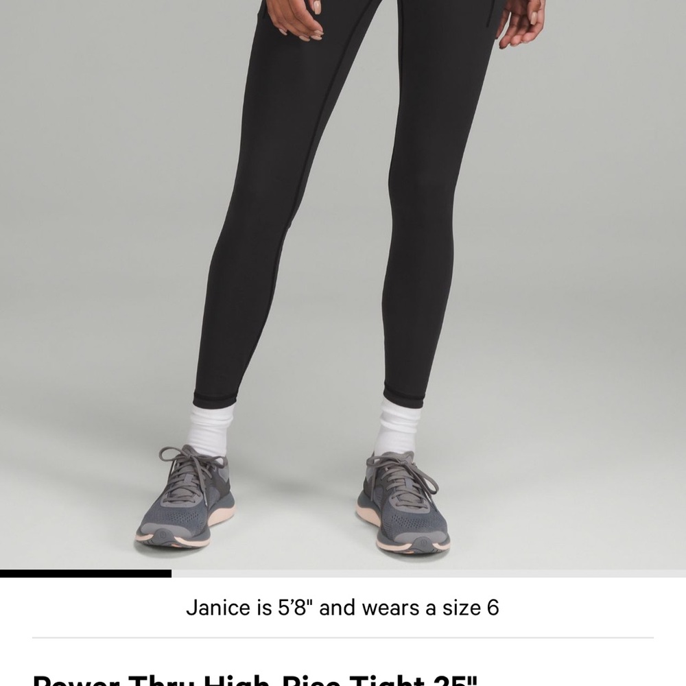 Lululemon power thru  High-Rise Leggings